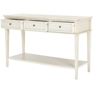 Preferred Safavieh Manelin White Washed Console – Overstock Shopping With Regard To Oceanside White Washed Console Tables (View 9 of 15)
