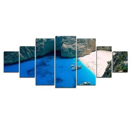 Preferred Startonight Huge Canvas Wall Art Blue Laguna, Usa Large With Regard To Laguna Wall Art (View 9 of 15)