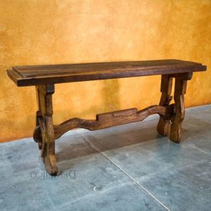 Preferred Yugos Reclaimed Wood Console Table – Demejico In Smoked Barnwood Console Tables (View 12 of 15)
