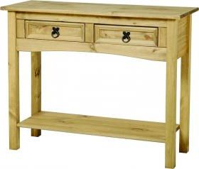 Recent 2 Drawer Oval Console Tables For Corona Console Table 2 Drawer With Shelf (View 6 of 15)