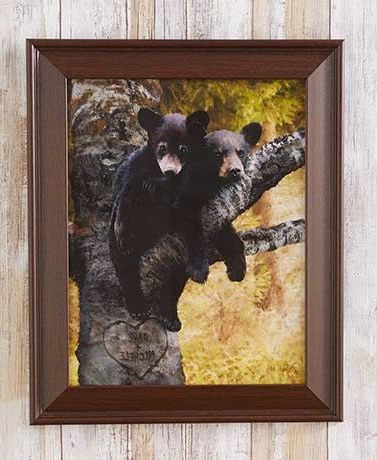 Recent Framed Personalized Wildlife Bear Prints (View 5 of 15)
