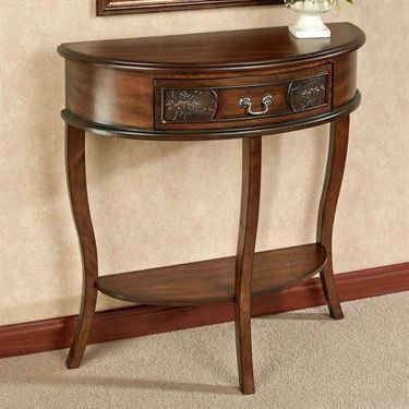 Recent Pennington Console Table Natural Cherry (View 11 of 15)