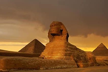 Recent Spinx Wall Art With Amazon: Sunset At The Sphinx And Pyramid Complex Giza (View 11 of 15)