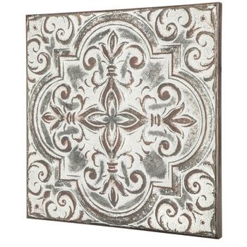 Recent Swirl Wall Art Within Embossed Quatrefoil With Swirls Metal Wall Decor (View 4 of 15)