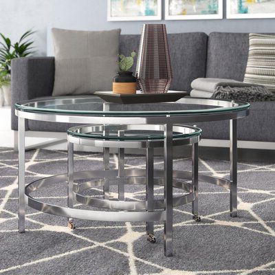 Round Coffee Table Sets You'Ll Love In  (View 11 of 15)