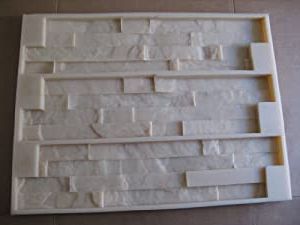 Rubber Rock Facing Concrete Plaster Mold, Wall Stone 501/1 Within Fashionable Concrete Wall Art (View 8 of 15)