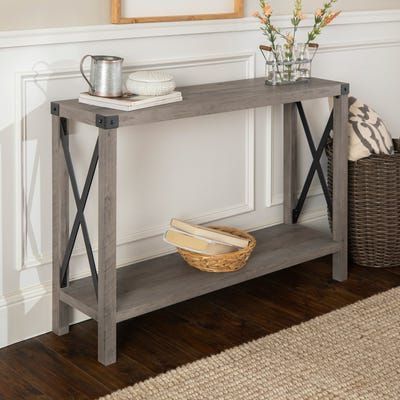 Rustic Console Intended For Modern Console Tables (View 1 of 15)