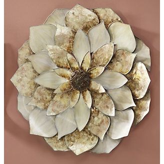 Rustic Wall Decor, Large Paper Flowers, Decor (View 2 of 15)