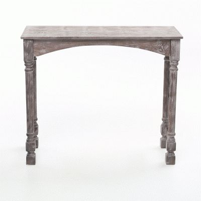 Scroll Wood Console Table – Pier1 Throughout Most Recently Released 1 Shelf Square Console Tables (View 6 of 15)