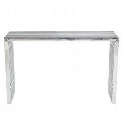 Silver Stainless Steel Console Tables Intended For Preferred Novel Console Table Brushed Stainless Steelstudio  (View 12 of 15)
