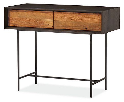 Smoked Barnwood Console Tables Inside Most Recently Released Mckean Console Tables In Reclaimed Wood – Modern Console (View 10 of 15)