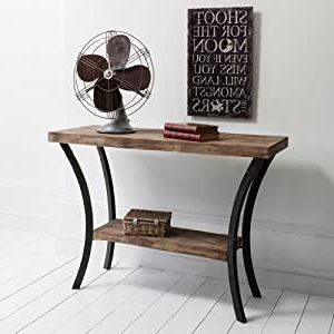 Sophisticated Wooden Metal Contemporary Retro Style In Most Recently Released Large Modern Console Tables (View 6 of 15)