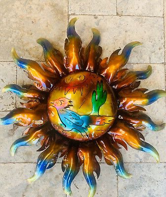 Sun Wall Art Intended For Latest Mexican Metal Wall Art (View 14 of 15)