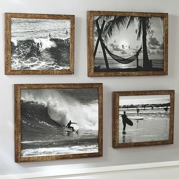 Surf Shop Inside Famous Monochrome Framed Art Prints (View 6 of 15)