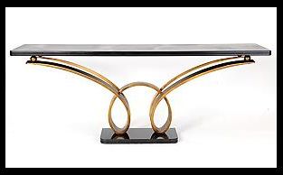 Taylor Llorente Furniture In Popular Geometric Glass Top Gold Console Tables (View 13 of 15)