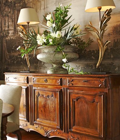 The 25+ Best Sideboard Decor Ideas On Pinterest Inside Most Recently Released Antique Blue Gold Console Tables (View 11 of 15)