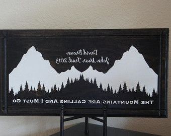 The Mountains Are Calling And I Must Regarding Mountains Wood Wall Art (View 2 of 15)