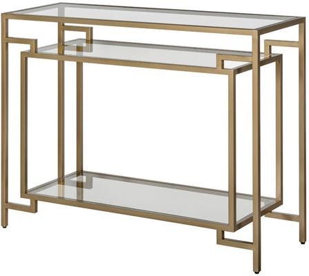 Trendy Architect 1920S Console Table Burnished Gold Frame Intended For Gold Console Tables (View 6 of 15)