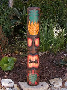 Tropical Wood Wall Art With Most Up To Date Tribal Tiki Wood Mask Patio Tropical Bar Wall Decor (View 12 of 15)