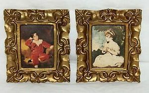 Vintage Italian Florentine Gold Gilt Ornate Tole Wood Intended For Preferred Italy Framed Art Prints (View 12 of 15)