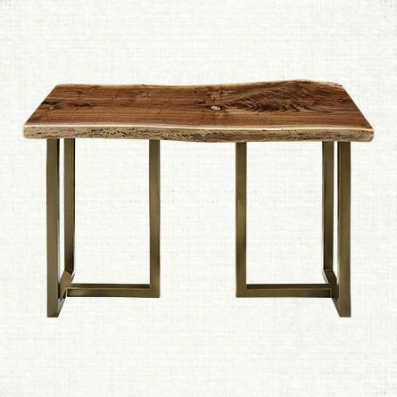 Walnut Console Tables Throughout Widely Used 45" One Of A Kind Walnut Slab Console Table W (View 10 of 15)