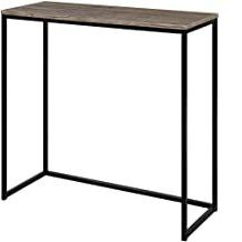 Warm Pecan Console Tables With Regard To Recent Abington Lane Modern Console – Accent Table For Entryway (View 15 of 15)
