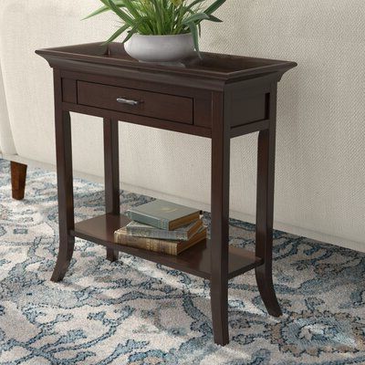 Wayfair Regarding Well Known 1 Shelf Square Console Tables (View 1 of 15)
