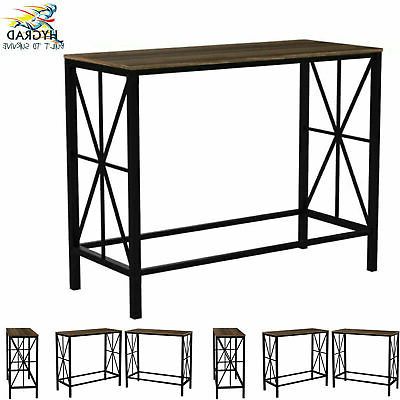 Well Known Antique Brass Aluminum Round Console Tables For Vintage Industrial Rustic Metal/Wood Console Table Hallway (View 10 of 15)