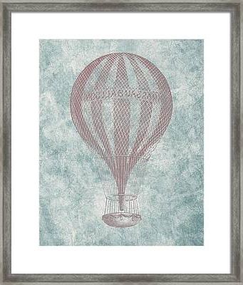 Well Known Balloons Framed Art Prints Within Hot Air Balloon – Vintage Drawing Drawingworld Art (View 14 of 15)
