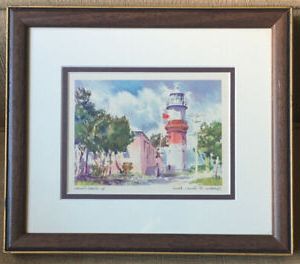 Well Known Colorful Framed Art Prints Within Adolph Treidler Framed Double Matted Color Print (View 2 of 15)