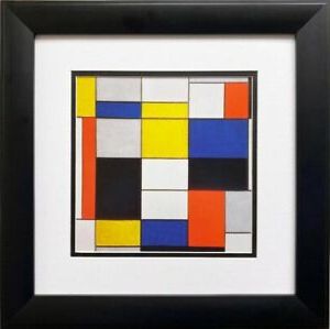Well Known Modern Framed Art Prints Intended For Piet Mondrian "Composition A (View 3 of 15)