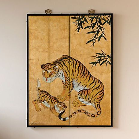 Well Known Pin On Craftsman Home Inside Tiger Wall Art (View 5 of 15)