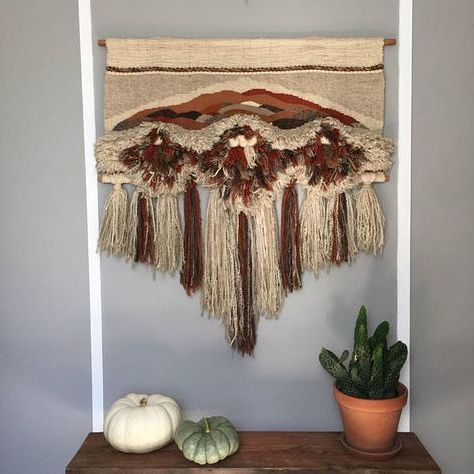 Well Known Woven Wall Hanging Tapestry Wall Art – Vintage Mid Century Inside Mid Century Modern Wall Art (View 12 of 15)