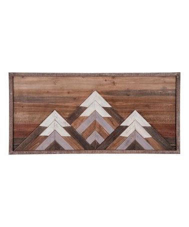 Well Liked Mountain Wall Art Inside Loving This Mountain Range Wall Art On #Zulily! # (View 3 of 15)