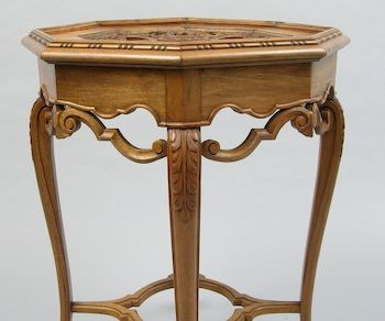 Well Liked Octagon Console Tables With Regard To An Octagonal Occasional Table, 09. (View 3 of 15)
