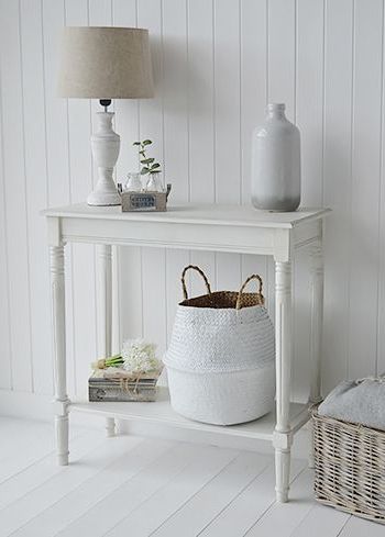 White Console Table, White Intended For Geometric White Console Tables (View 7 of 15)