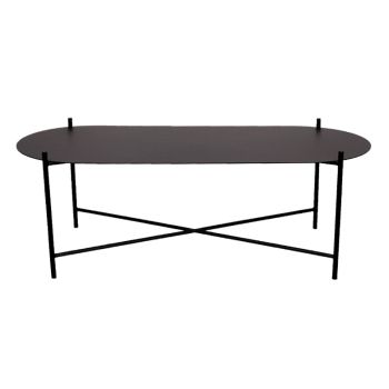 Wholesale Black Oval Metal Console Table Coffee Table Sofa With Regard To Well Known Black Metal Console Tables (View 13 of 15)