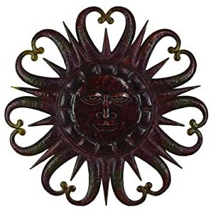 Widely Used Amazon: 38 Large Rising Sun Metal Wall Art Decor Pertaining To Sun Wall Art (View 8 of 15)