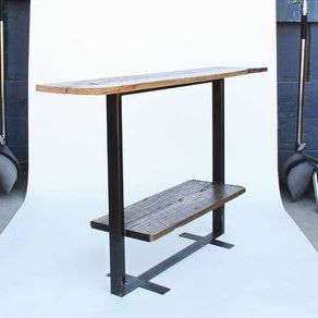 Widely Used Barnwood Console Tables Intended For Hand Crafted Reclaimed Barnwood Sofa Tableecho Peak (View 15 of 15)