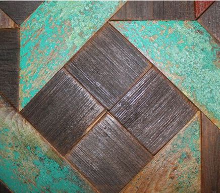 Widely Used Hexagons Wood Wall Art In Hand Crafted Pinwheel Quilt Reclaimed Wood Rustic Wall Art (View 11 of 15)