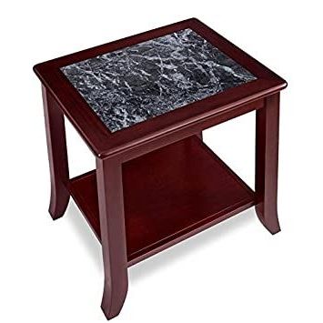 Widely Used Natural And Black Console Tables Regarding Primasleep Pr22Tb01D 22 H Natural Marble Top Solid Wood (View 7 of 15)