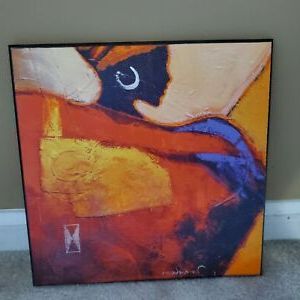 Widely Used Oak Wood Wall Art Intended For 11In X11In Canvas Painting Afrocentric Wall Art Solid Wood (View 6 of 15)