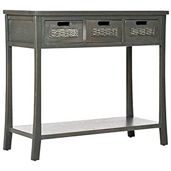 Widely Used Open Storage Console Tables Intended For Amazon: Tall Narrow Console Table Entryway Table (View 15 of 15)