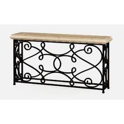 Wrought Iron Console Tables Pertaining To Most Popular Square End Table (View 13 of 15)