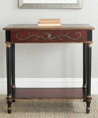Zulily Throughout Trendy Brown Wood Console Tables (View 4 of 15)