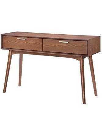 Zuo Design District Console Table, Walnut Luxury Home Intended For Famous Hand Finished Walnut Console Tables (View 2 of 15)