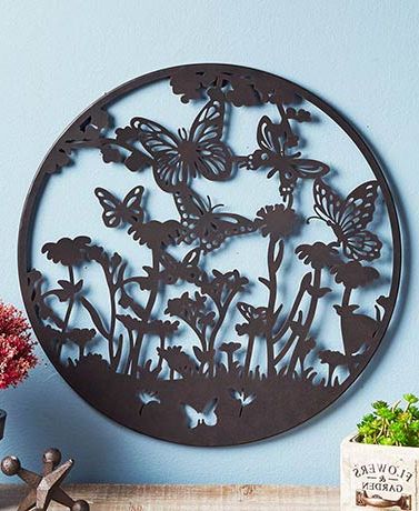 20" Round Metal Wall Decor (View 1 of 15)