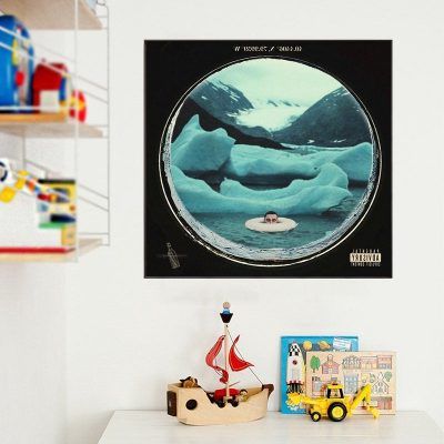 2017 Mac Miller – Swimming Album Cover Wall Decoration Photo – Poster Inside Swimming Wall Art (View 12 of 15)