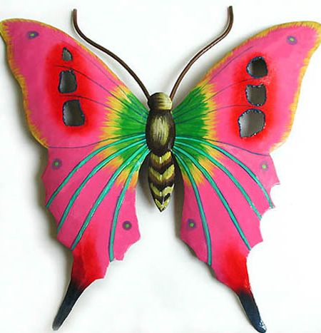 2017 Pin On Butterflies – Butterfly Decor Inside Butterfly Metal Wall Art (View 7 of 15)