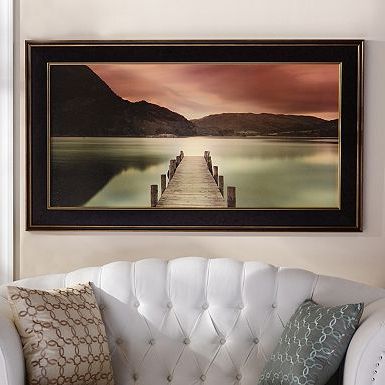 2017 Serene Wall Art With Our Ullswater Reflecting View Framed Art Print Creates A Serene (View 1 of 15)